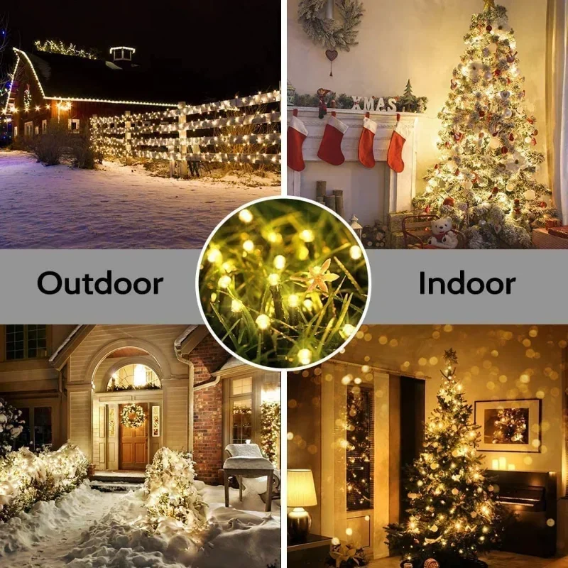 Outdoor Solar Light String LED Christmas Decoration,light String Solar Fairy Light Garden Christmas Decoration Light - Image 3