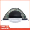 Camping Tent Fishing Tent Leisure Tent Outdoor Single Person Leisure Windproof Tent for Camping Fishing Climbing Camouflage