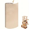 30x100CM Self-Adhesive Customizable Cat Scratching Mat - Protects Furniture & Promotes Healthy Claws