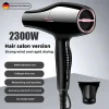 Professional Hair Salon Hair Dryer 3000W High-Power Strong Wind Speed Dry Blue Light Ion Mute Home Salon Hair Styling Tool