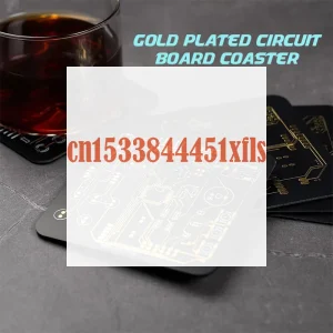 {BBAB1}Creative Circuit Board Coaster PCB Design Heat Resistant Coaster Placemat Gift for Engineer Home Table Bar Decoration