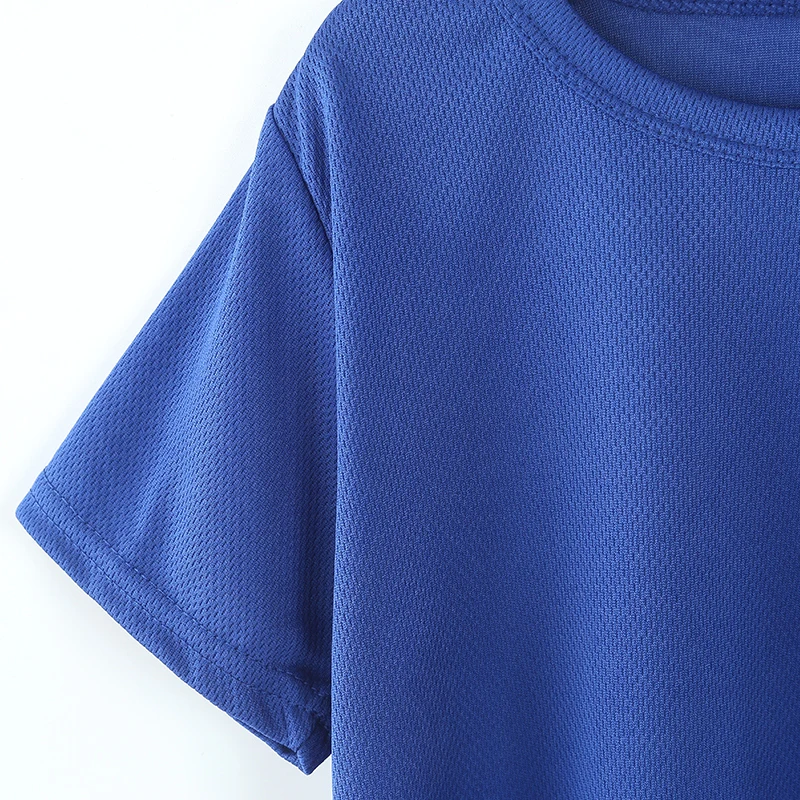 Children Short Sleeve T Shirt Boy Pure Girl Baby Leisure Wear Summer Ventilation Clothes Sports Quick-drying Top - Image 5