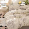 3pcs Floral Duvet Cover Set Pillowcases No Filling no flat sheet Twin Single Queen Size Girls Bedding Linen