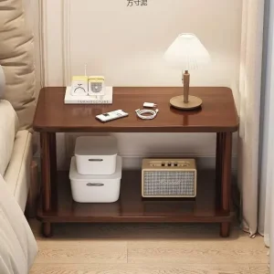Modern Minimalist Bedside Table Nightstand Small Side Table Bedroom Furniture Storage Drawer Compact End Table Small Cabinet