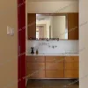 Cabinet Floor Bathroom Space Saving Narrow Furniture Mirrors Multifunction Home Column Storage Small Closet Wooden Wc