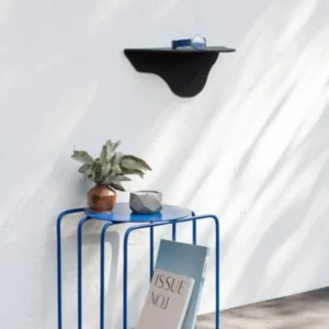 Modern Nightstand, Funky Bedside Table, Shelf Unit, Plant Stand, Vinyl Record Storage, Cute Coffee Table for Livingroom Bedroom