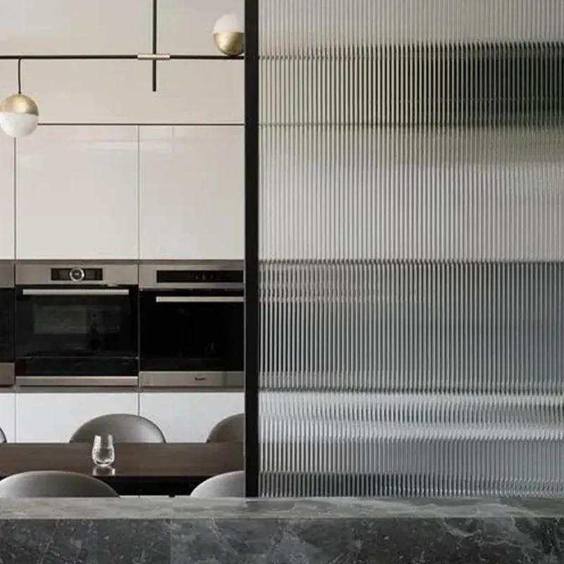 3D Electrostatic Changhong glass film bathroom window sticker transparent opaque anti-peep glass frosted film Modern Art Deco - Image 6