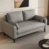 Small apartment sofa double triple modern light luxury sofa living room apartment hotel bedroom clothing store rest reception