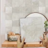 10pcs Gray Marble Tiles Floor Wall Sticker Kitchen Bathroom Ground Home Decor Wear-resistant Waterproof Frosted Art Wall Decals