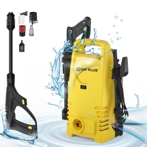 5000W Electric High Pressure Washer 350Bar/5000PSI Quick Power Jet Was with flow rate of 5L/min for Terraces,Gardens,Camping car