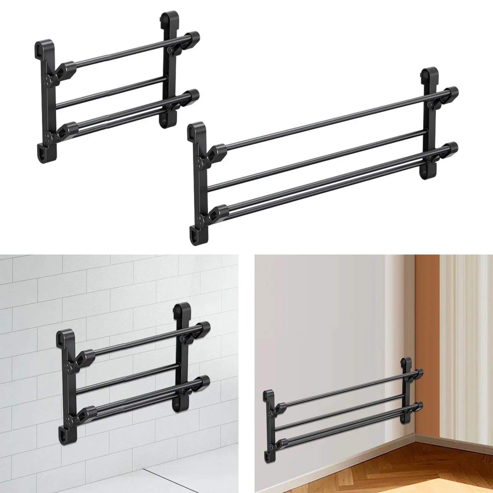 Foldable Wall Mounted Shoe Rack Storage Rack 2 Tier Multipurpose Towel Holder Shoe Holder Shelf for Bedroom Kitchen Entryway Foldable Wall Mounted Shoe Rack Storage Rack 2 Tier Multipurpose Towel Holder Shoe Holder Shelf for Bedroom Kitchen Entryway