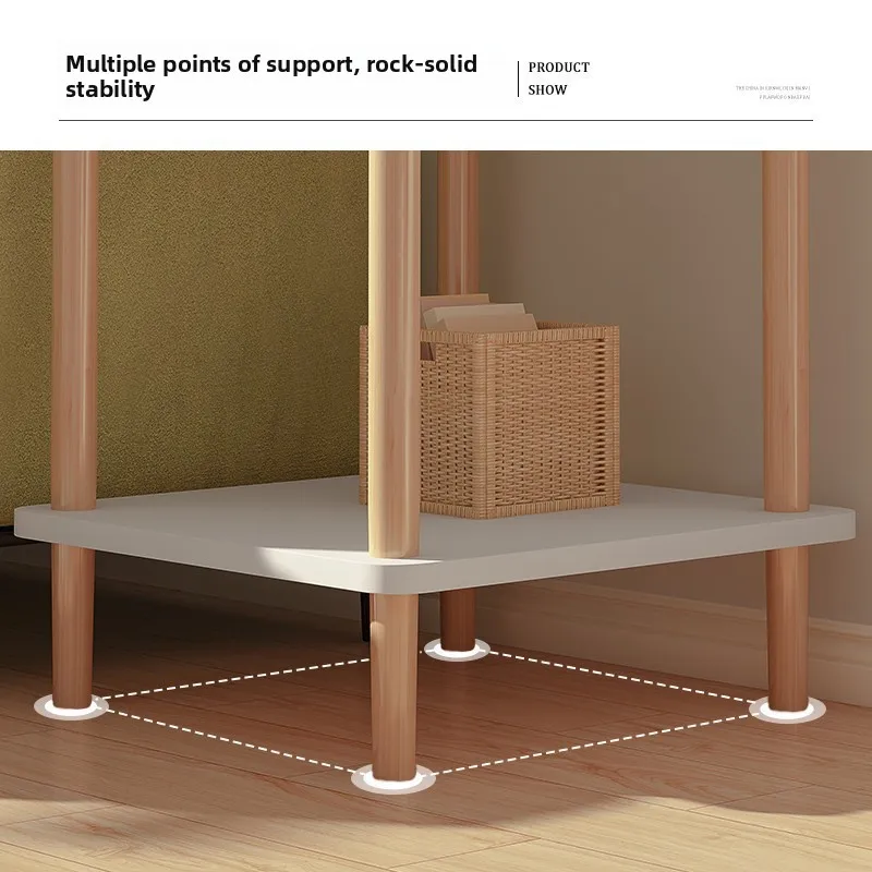 Bedside table Small apartment Small bedside storage cabinet Nordic sofa side cabinet Small table - Image 4