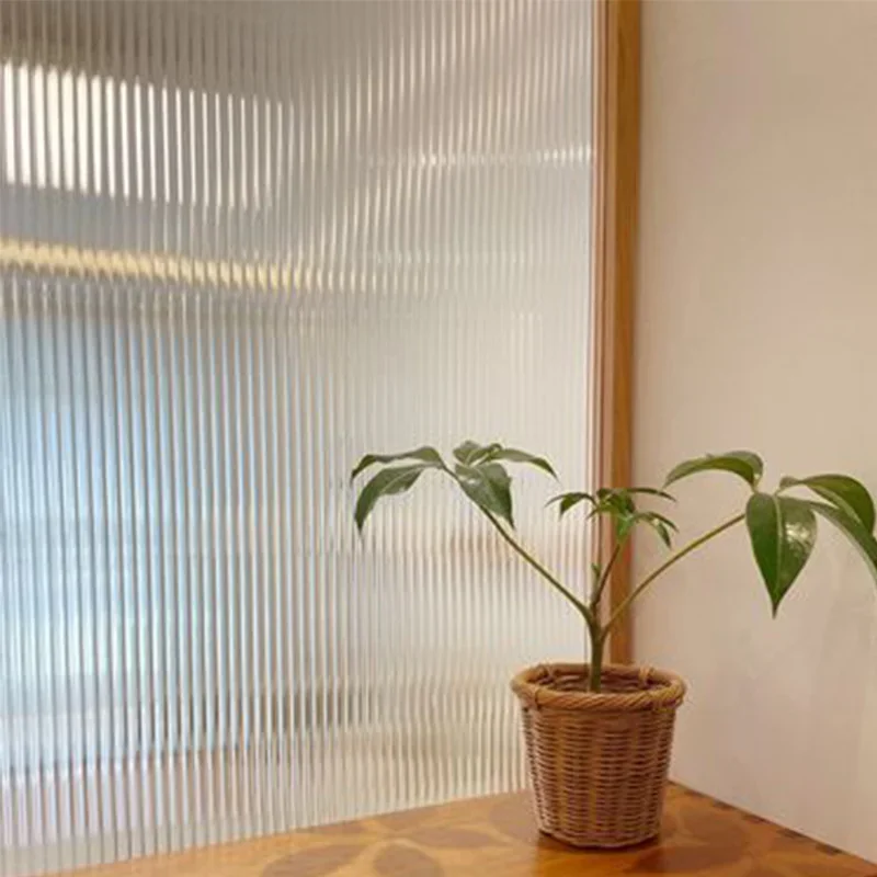 3D Electrostatic Changhong glass film bathroom window sticker transparent opaque anti-peep glass frosted film Modern Art Deco - Image 3