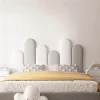 1Pcs 20x40cm Nordic Style Bedroom Head Board Self-adhesive Tatami Stickers Kid Anti-collision Headboard Home Decor Wall Panels