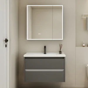 Storage Perfume Bathroom Cabinet Organizer Mirror Partitions Space Saver Drawers Luxury Cupboard Modern Gabinete Home Furniture