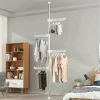 4 Tier Foldable Clothes Airer Rack Indoor Dryer Laundry Dry Rail Hanger Adjust