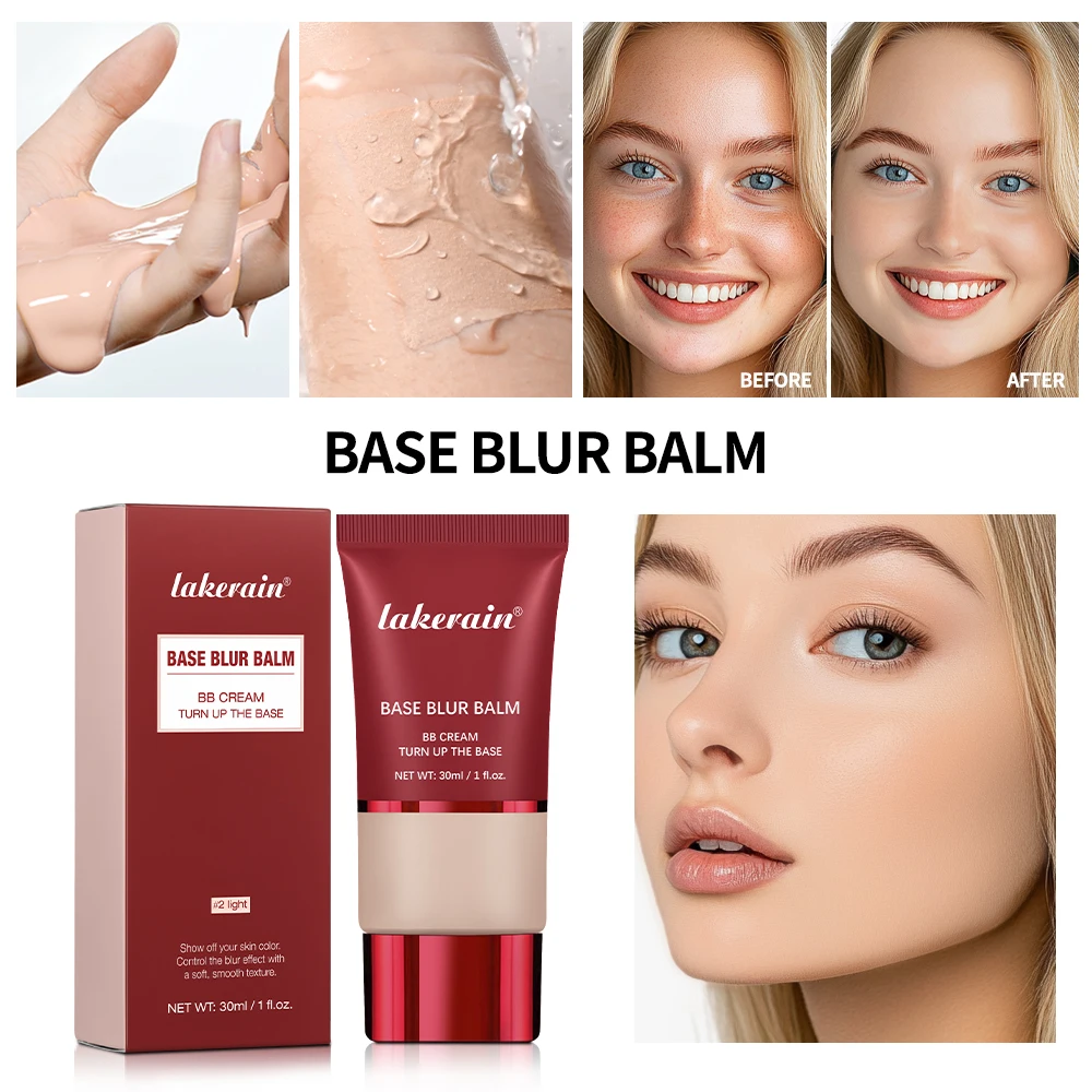 TURN UP THE BASE BLURRING FOUNDATION Face Long Lasting control oil Foundation OS Makeup Cosmetics Skin Matte - Image 4
