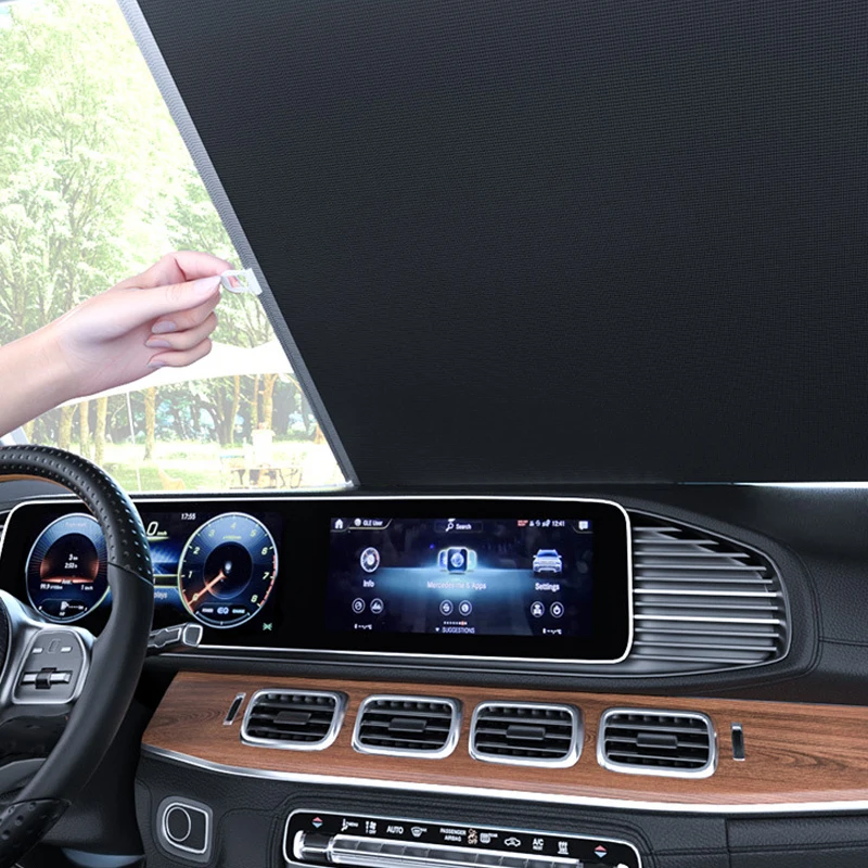 Roller Window Store Without Drill Blinds Home Decor Items Decoration Blind Blackout Day Night Drilling Rolling Outdoor Shutter - Image 4