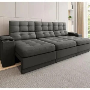 4 Seater Retractable Sofa Retractable Velosuede Neon Next Sofas