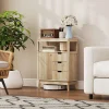 HOMCOM Modern Sideboard Storage Cabinet for Living Room Dining Room Bedroom