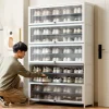 Simple shoe cabinet, household door storage artifact, space-saving indoor good-looking multi-layer dustproof large-capacity