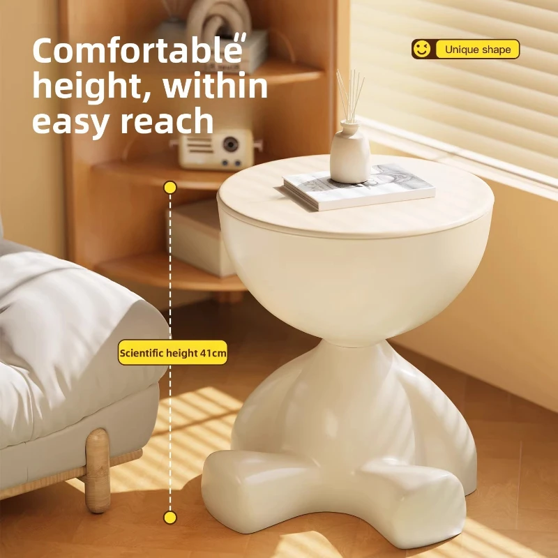 Creative bedside table, living room, sofa side table, removable mini table, small apartment coffee table - Image 2