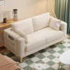 Customizable Sofa Living Room for Rent House Apartment Bedroom Clothing Store Simple Single Double Fabric Small Apartment Sofa