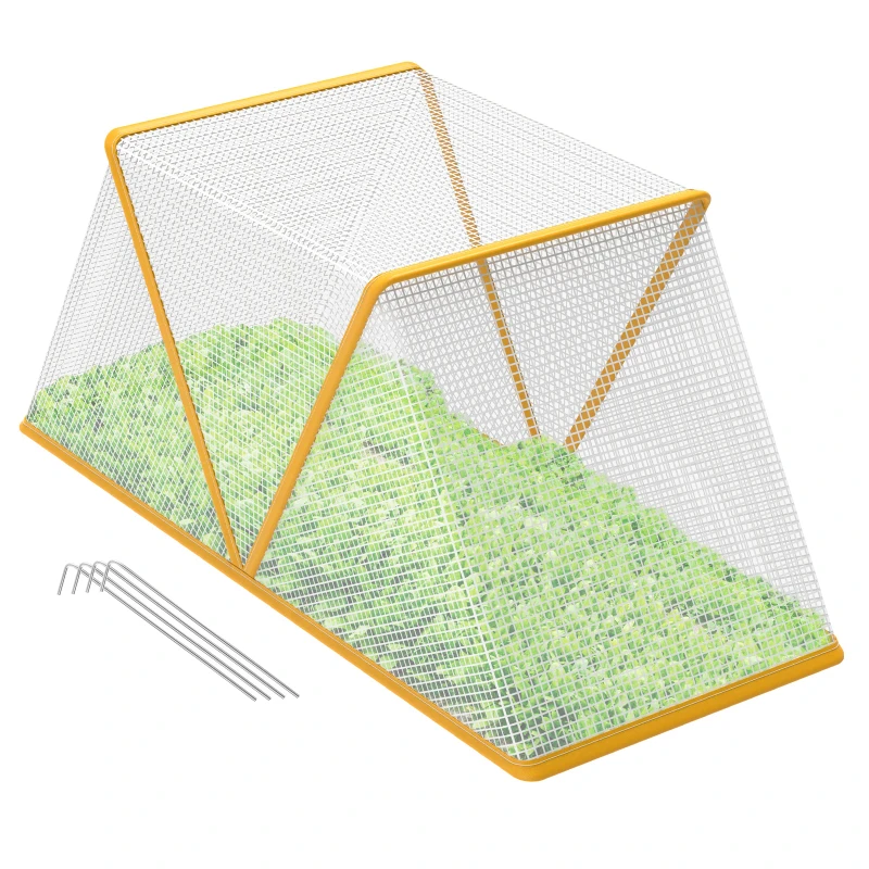 Greenhouse Cover Foldable Garden Vegetable Flower Insect-Proof Bird Portable Winter Warm Anti-uv Windproof Planting Greenhouse - Image 5