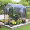 For Home Gardening Greenhouse Cover PVC Greenhouse 100x50x150 Cm Aluminum Foil Greenhouse For Garden And Terrace