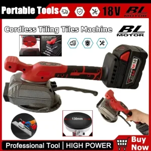 For Milwaukee 5-SPEED Adjustable Machine Cordless Tile Installation Tool For Floor Tile Wall Tile Vibration Leveling 18V Battery