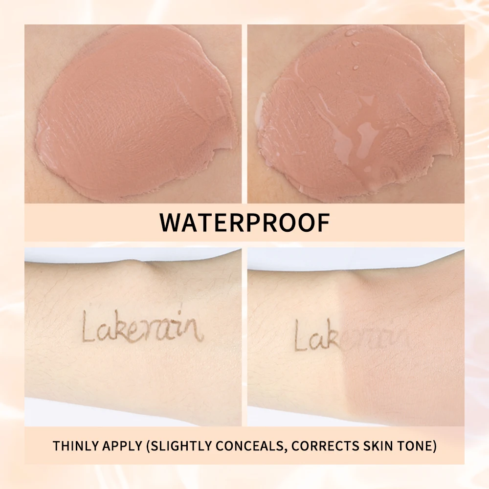 Waterproof Color Changing Liquid Foundation Centella Korean High Coverage Foundation Cream For Face Base Makeup - Image 6