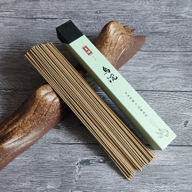 60g sandalwood natural incense sticks 21cm household home Fragrance wormwood Mosquito repellent stick incense - Image 3