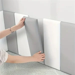 1pcs 50cm 3D Anti-Collision Wall Padding, Peel & Stick Upholstered Panels, Queen Headboard, Playroom Decorative Protection Panel