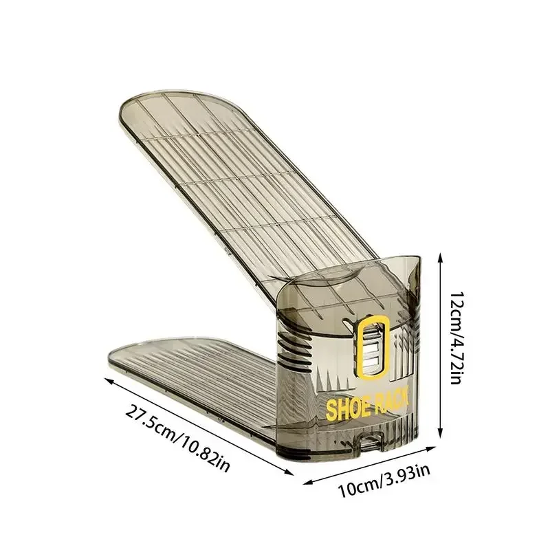 1/10Pcs Adjustable Shoe Organizer Footwear Support Slot Space Saving Cabinet Closet Stand Shoes Storage Rack Shoebox Hot Sale - Image 6