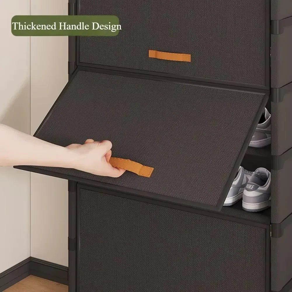 Multi Layer Shoe Rack Entrance Shoe Storage Cabinet Space Saving Shoe Rack Sturdy and Durable Home Shoe Cabinet Simple Shoe Rack - Image 3
