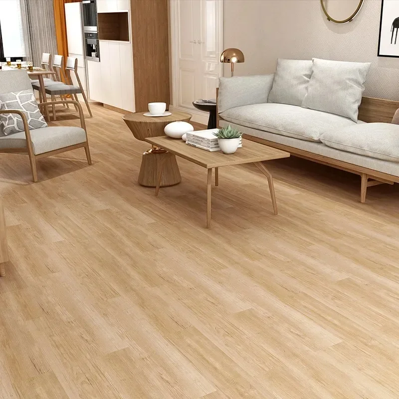 10Pcs 40x15cm PVC Floor Stickers Self-adhesive Waterproof Thickened Wood Grain Floor Foam Living Room - Image 3