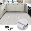 Peel and Stick Stickers Wood Grain Vinyl Floor Roll Stickers Waterproof Self Adhesive Floor Tile for Kitchen Bathroom Ground