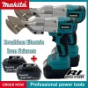 Makita Brushless Electric Scissors Rechargeable Cordless Iron Sheet Scissors Cutting Tools Metal Sheet Shear Fit 20V Battery