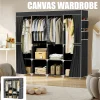 170*45*170cm Clothes Wardrobe Clothes rack folding clothes organizer wardrobe with fabric For dressing room portable Wardrobe