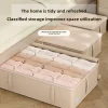 Oxford Fabric PP Board Underbed Storage Box Flat Drawer Design for Seasonal Clothes Blankets Home Organizer