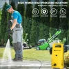 5000W Electric High Pressure Washer 350Bar/5000PSI Power Jet Wash Patio Car with a flow rate of 5L/min Electric Pressure Washer