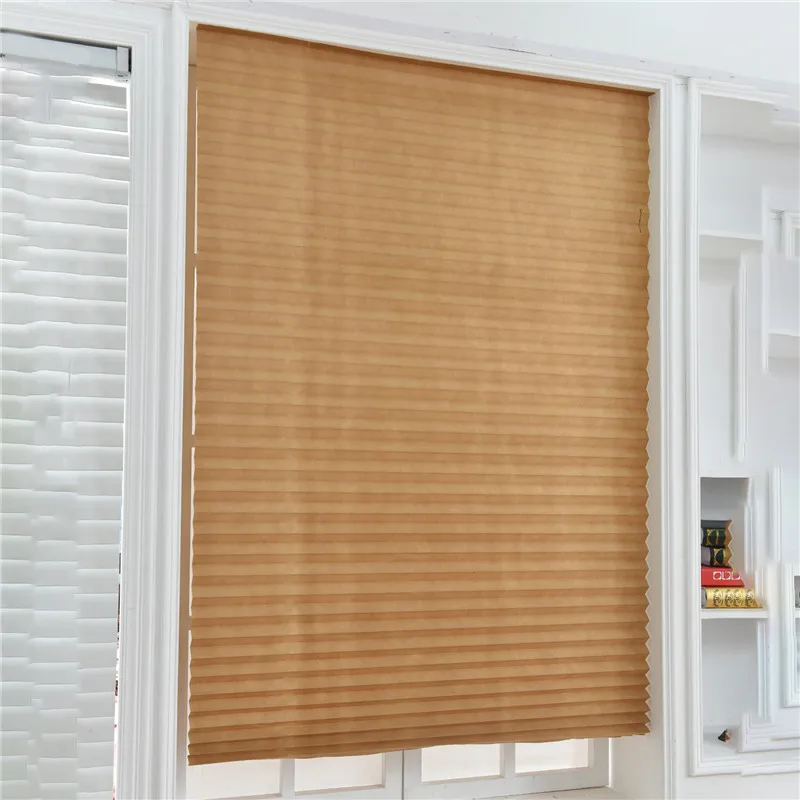 Cheap Adhesive Window Pleated Zebra Blinds And Shades Blind Roller Blackout Curtain For Bedroom Living Room Balcony - Image 5