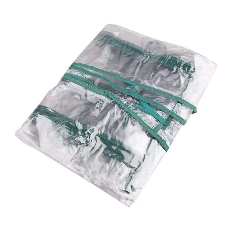 Portable Home Tunnel Tent Small Greenhouse Cover Garden accessories for Outside Winter Air Circulation Bracket Not Included - Image 2