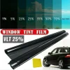 3/5m Black Car Window Foils Tint Tinting Film Car Auto Home Decorate Window Glass Film Solar UV Protector Window Sticker Films