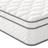 Vesgantti Pro Hybrid Mattress 10.3 Inch Mattress with Breathable Foam and Individually Pocketed Springs - Medium, Classic Box Top
