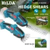HILDA 2 IN1 Electric Hedge Trimmer Cordless Handheld Weeding Pruning Shear Shrub Mower Garden Tool For Makita 18V Battery