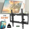 32-65inch TV Wall Mount Bracket Universal TV Mount Monitor Holder Adjustable Low Profile Flat TV Wall Mount for LCD LED Monitor