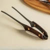 Stainless Steel BBQ Tongs with Food Clip Heat Resistant Lightweight Grill Utensils for Outdoor Camping Kitchen Accessories