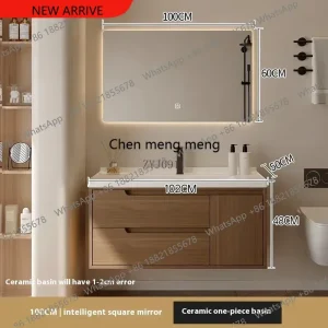 F182 Corner cabinet, wooden furniture, bathroom storage, towel rack, salon station, toilet column, sink base, floor