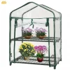 2/3/4/5 Tier Small Greenhouse Outdoor Garden Plant Grow Green House PVC Cover Outdoor Grow Tent (no Iron Shelf) Garden Supplies